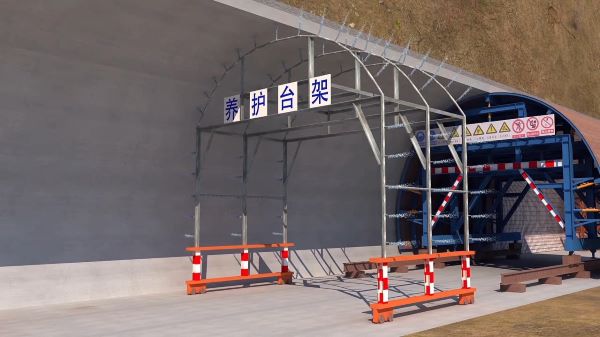 临高县隧道施工动画制作公司 - 隧道施工工艺和施工方法 - 隧道施工汇报动画视频 - bim 工程施工动画